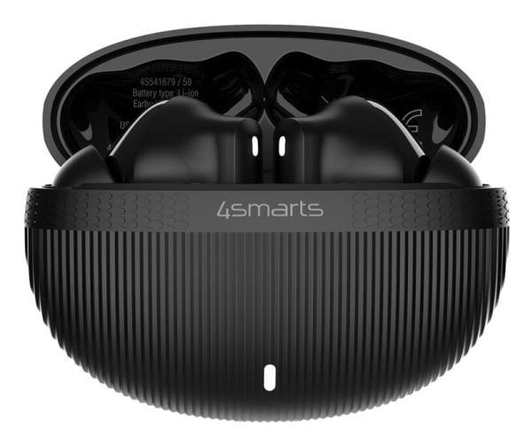 4smarts SkyBuds Pro ANC, True Wireless Stereo (TWS), Samtale/Musikk/Sport/Hverdag, 40 g, Hodesett, Sort