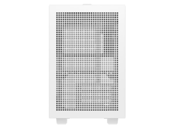 DeepCool CH160 PLUS WH - Micro-ATX - micro ATX - sidepanel med vindu (herdet glass) - ingen strømforsyning (SFX / SFX-L) - hvit - USB/lyd
