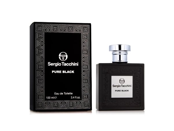 Sergio Tacchini Pure Black Eau De Toilette 100 ml (man)