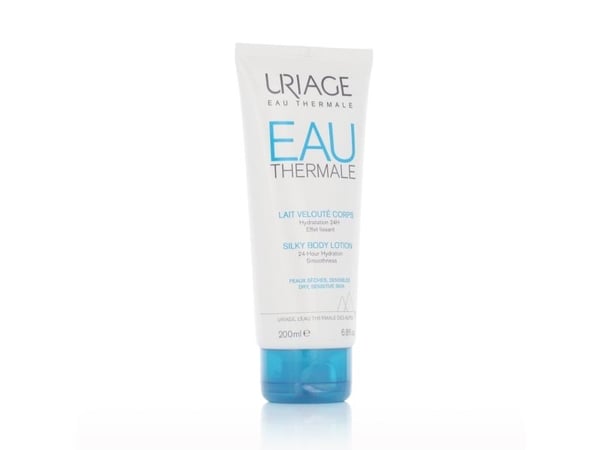 URIAGE_Eau Thermale Silky Body Lotion silkeaktig Creme fuktighetsgivende kropp 200ml