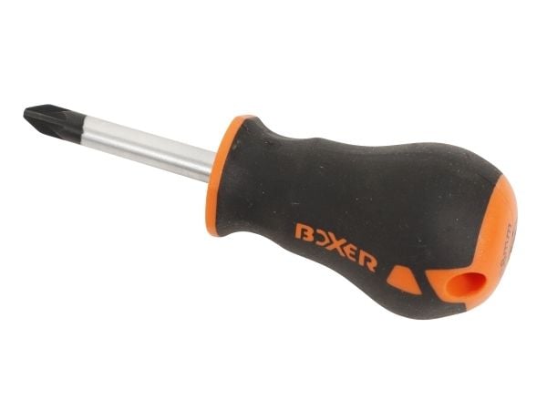 Boxer® lyhyt ruuvimeisselisarja PH2/PZ2:lla