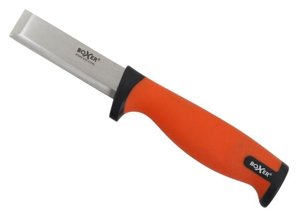 Boxer® stemmejernskniv med skede - rustfri
