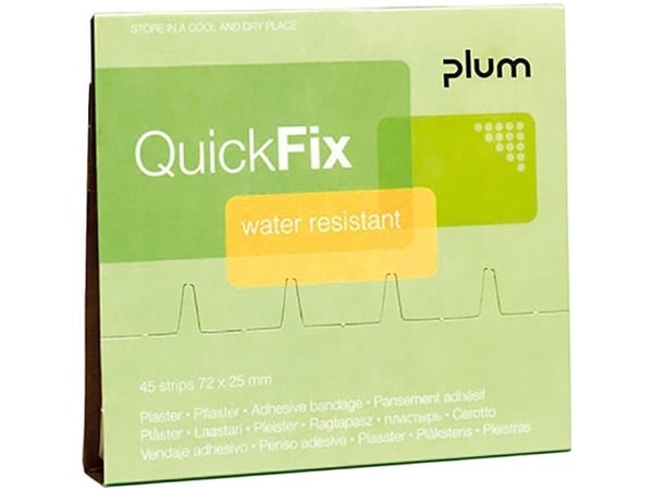PLUM BR350045 QuickFix refillpack vattentät plåster
