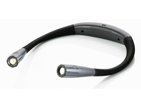 Wedo 254 22101, Lommelykt med svanehals (fleksibel), Sort, Akrylonitril-butadien-styren (ABS), Metall, Silikon, LED, 3000 K, 6000 K