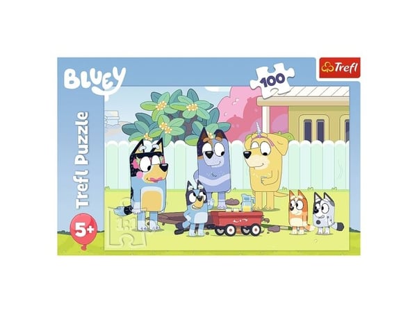 Trefl Pussel 100 element Merry Bluey World
