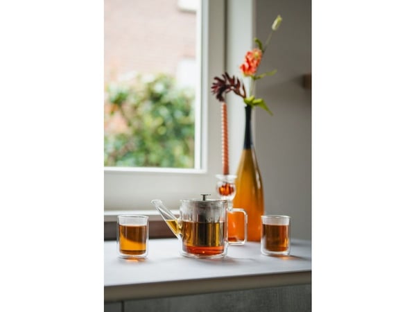 Bredemeijer tekanne San Remo 1,0l dobbeltvegget glass 165024