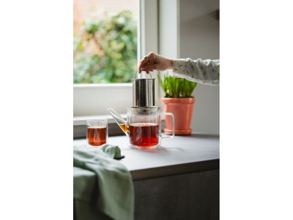 Bredemeijer tekanne San Remo 1,0l dobbeltvegget glass 165024