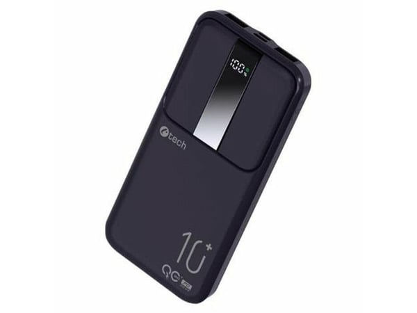 C-TECH BATCT1341, 10000 mAh, litiumpolymer (LiPo), Sort