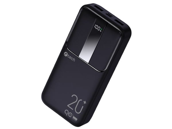 C-TECH BATCT1342, 20000 mAh, litiumpolymer (LiPo), Sort