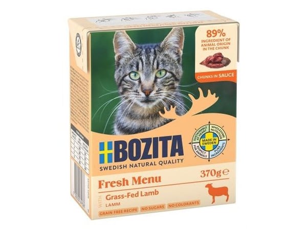 Bozita 64938, Vuxen, Lamm, 370 g, Utan spannmål