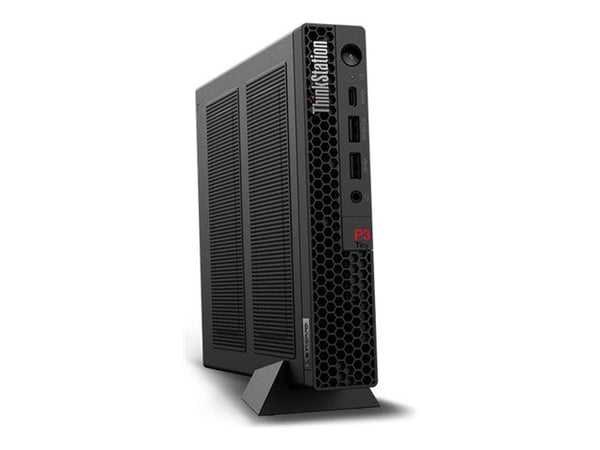 Lenovo ThinkStation P3 30H0 - Tiny 1 x Core i7 i7-14700 / inntil 5.4 GHz - vPro Enterprise - RAM 16 GB - SSD 1 TB - TCG Opal Encryption, NVMe, Perf...