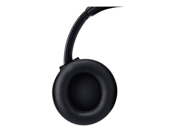 Panasonic RB-M600BE - Hodetelefoner med mikrofon - full størrelse - Bluetooth - trådløs - aktiv støydemping - 3,5 mm jakk - svart