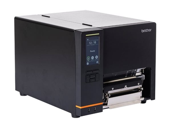 Brother TJ-6521TN - Etikettskriver - direktetermisk / termisk overføring - Rull (17,27 cm) - 300 dpi - inntil 254 mm/sek - seriell, USB 2.0, USB-ve...