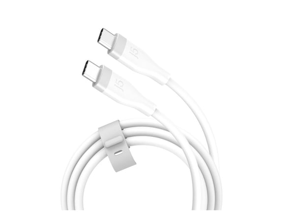 j5create - USB-kabel - 24 pin USB-C (hann) til 24 pin USB-C (hann) - USB 2.0 - 1 m - up to 480 Mbps, USB-C Power Delivery (60W)