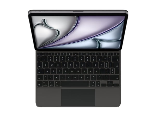 Apple Magic Keyboard - Tastatur og folioveske - med styrepute - Apple Smart connector - QWERTY - Internasjonal engelsk / kanadisk fransk - svart - ...