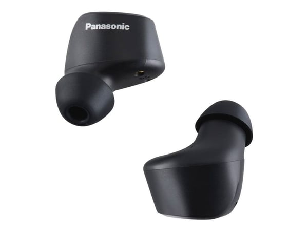 Panasonic RZ-B120W - True wireless-hodetelefoner med mikrofon - i øret - Bluetooth - svart
