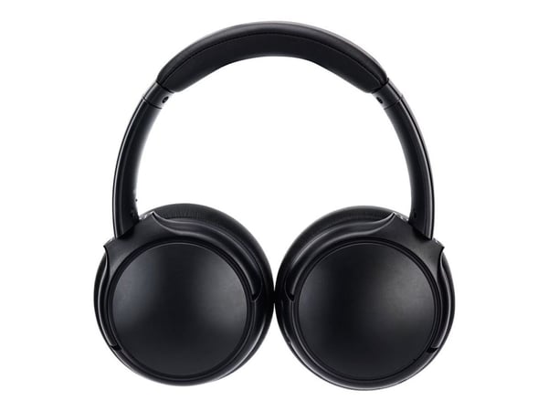 Panasonic RB-M600BE - Hodetelefoner med mikrofon - full størrelse - Bluetooth - trådløs - aktiv støydemping - 3,5 mm jakk - svart