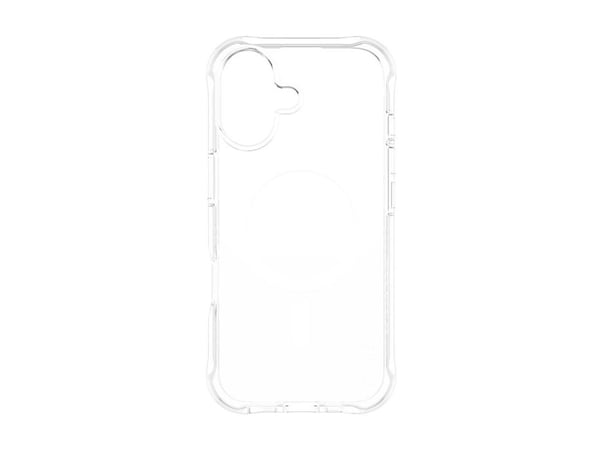 PanzerGlass CARE™ by ® Samba Case Transparent w. White MagSafe iPhone 17 | Bulk, Suojus, Apple, Apple - iPhone 17, Läpinäkyvä
