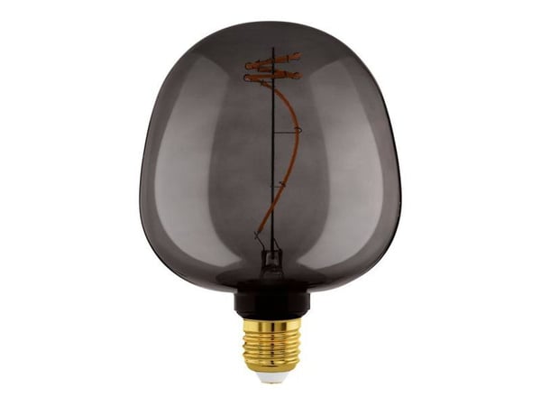 Eglo - LED-filamentlyspære - form: G125 - E27 - 4 W (ekvivalent 6 W) - varmt hvitt lys - 2000 K