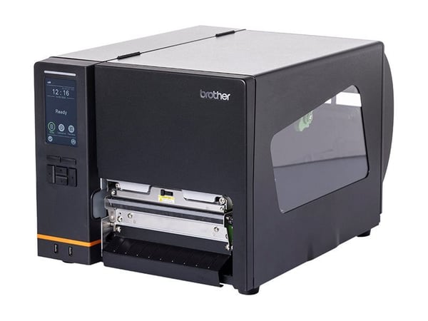 Brother TJ-6521TN - Etikettskriver - direktetermisk / termisk overføring - Rull (17,27 cm) - 300 dpi - inntil 254 mm/sek - seriell, USB 2.0, USB-ve...