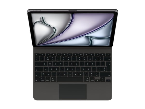 Apple Magic Keyboard - Tastatur og folioveske - med styrepute - Apple Smart connector - QWERTY - Storbritannia - svart - for 13-inch iPad Air (M2, M3)