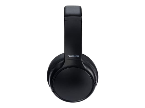 Panasonic RB-M600BE - Hodetelefoner med mikrofon - full størrelse - Bluetooth - trådløs - aktiv støydemping - 3,5 mm jakk - svart