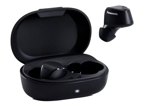 Panasonic RZ-B120W - True wireless-hodetelefoner med mikrofon - i øret - Bluetooth - svart