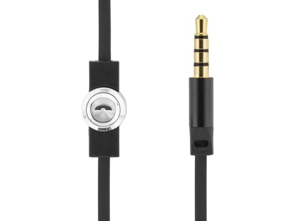 Streetz E200 Waterproof in-ear earbudsbutton 3.5 mm IP67, Koblet med ledninger (ikke trådløs), Samtaler/musikk, 20 - 20000 Hz, 15 g, Hodesett, Svart