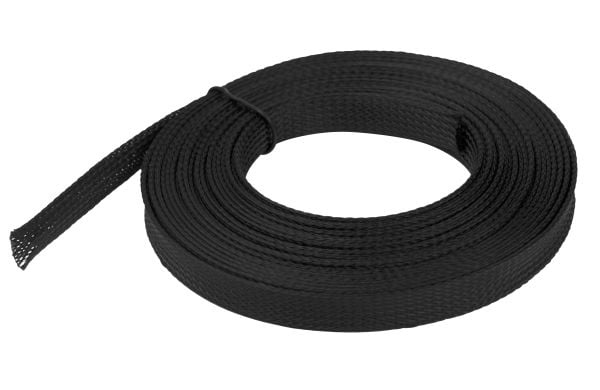 DELTACO - Kabelisolering - nät, 12 mm diameter - sortering - 5 m