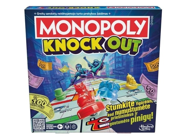 Monopoly-spel: KNOCKOUT (litauisk)