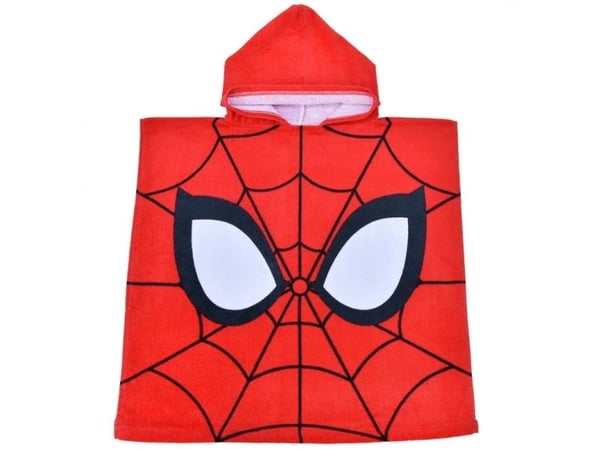 Spiderman poncho badehåndkle med hette