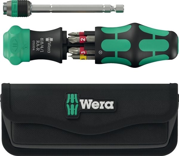 Wera Kraftform Kompakt 25 RA-R med veske