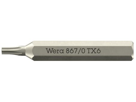 Wera 05058131001, 1 stykker, Torx Plus, TX6, 30 mm