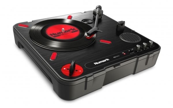Numark PT01, Direktedrevet DJ-platespiller, 78 RPM, Sort, Rød, Windows 2000, Windows 2000 Professional, Windows Vista, Windows Vista Business, Wind...