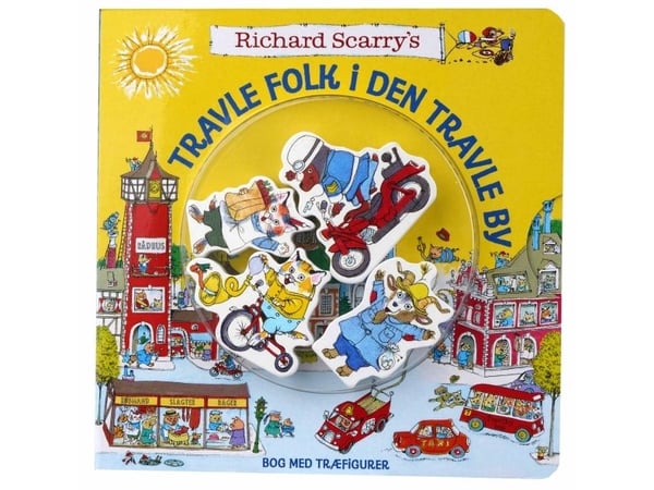 Travle folk i den travle byen | Richard Scarry | Språk: Dansk