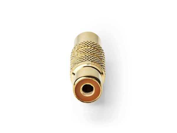Nedis - Audiokopling - RCA hunn til RCA hunn - metall