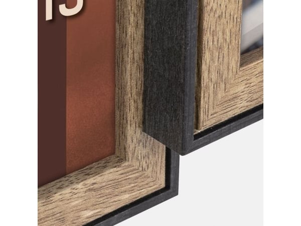 ZEP DA266, 3 bilder i 1 ramme, Tre, Vegg, 10 x 15 cm, Rektangulær, 10 x 15 cm
