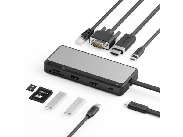 FUSION PRO TOUR USB-C 8-IN-1 | KOMPAKTI TELAKKA