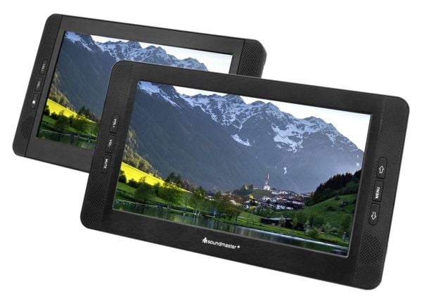 Soundmaster PDB1850SW, Kannettava DVD-soitin, Seinään asennettava, musta, DVD-audio, DVD-video, MP3, VCD, CD, CD-R, CD-RW, DVD, DVD+R, DVD+RW, DVD-...