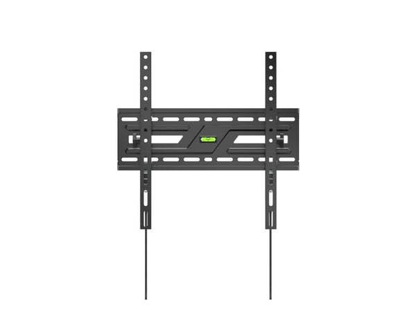 DELTACO - Monteringssett (veggmontering) - robust - for buet / flatt panel - tilt, opptil 75 kg - svart - skjermstørrelse: 32"-75"