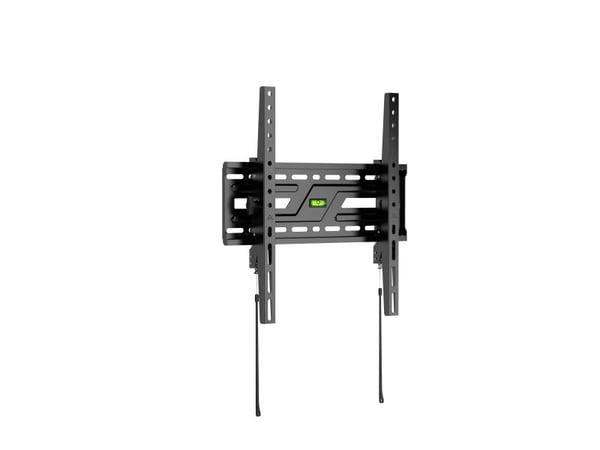 DELTACO - Monteringssett (veggmontering) - robust - for buet / flatt panel - tilt, opptil 75 kg - svart - skjermstørrelse: 32"-75"