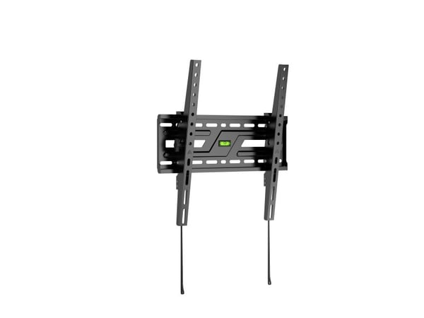 DELTACO - Monteringssett (veggmontering) - robust - for buet / flatt panel - tilt, opptil 75 kg - svart - skjermstørrelse: 32"-75"