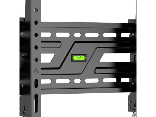 DELTACO - Monteringssett (veggmontering) - robust - for buet / flatt panel - tilt, opptil 75 kg - svart - skjermstørrelse: 32"-75"