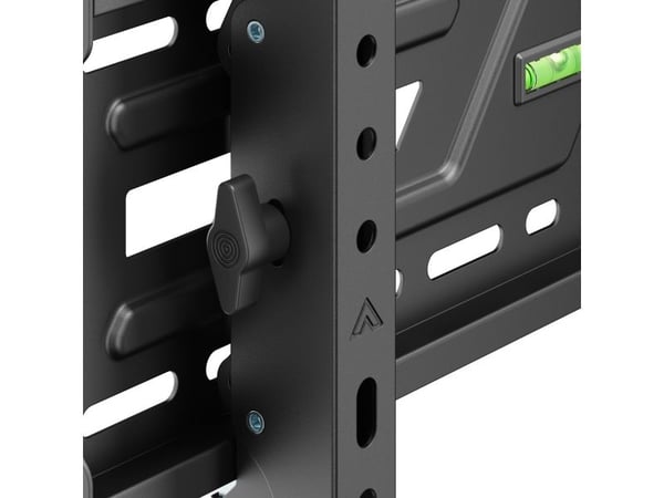 DELTACO - Monteringssett (veggmontering) - robust - for buet / flatt panel - tilt, opptil 75 kg - svart - skjermstørrelse: 32"-75"