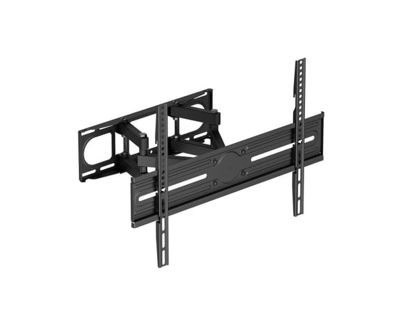 DELTACO - Monteringssett (veggmontering) - for flatpanel - full bevegelse 3-veis, tilt, sving, 40 kg - svart - skjermstørrelse: 37"-80"