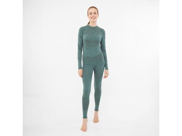 Naisten alusvaatteet VIKING Gasher Lady Set Merino koko S vihreä