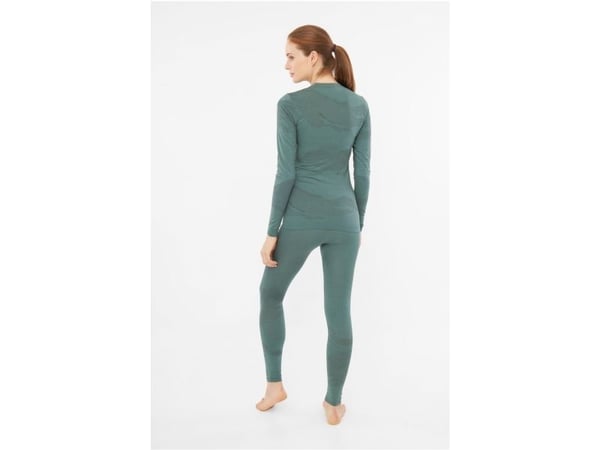 Dameundertøy VIKING Gasher Lady Set Merino størrelse S grønn