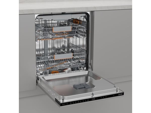 Gorenje GV673C65, Under benken, Full størrelse (60 cm), Rustfritt stål, Berøringskontroll, 2 kurver, Kurv