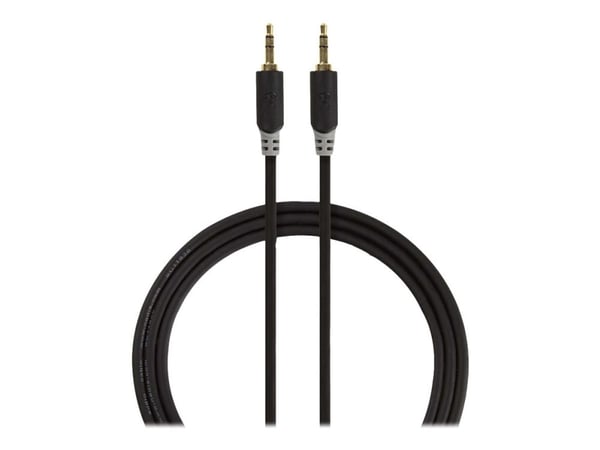 Nedis - Lydkabel - mini-phone stereo 3.5 mm hann til mini-phone stereo 3.5 mm hann - 10 m - antrasitt - rund