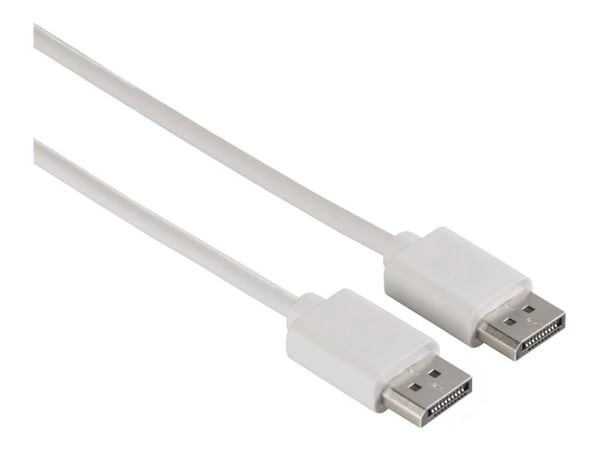 Hama Entry Line - DisplayPort-kabel - DisplayPort (hann) til DisplayPort (hann) - DisplayPort 1.2 - 1.5 m - 4 K 60 Hz (4096 x 2160) støtte - grå